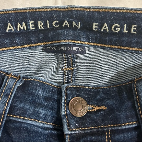 American Eagle 🦅 super hi rise jegging women’s size 8 jeans. - Picture 3 of 5